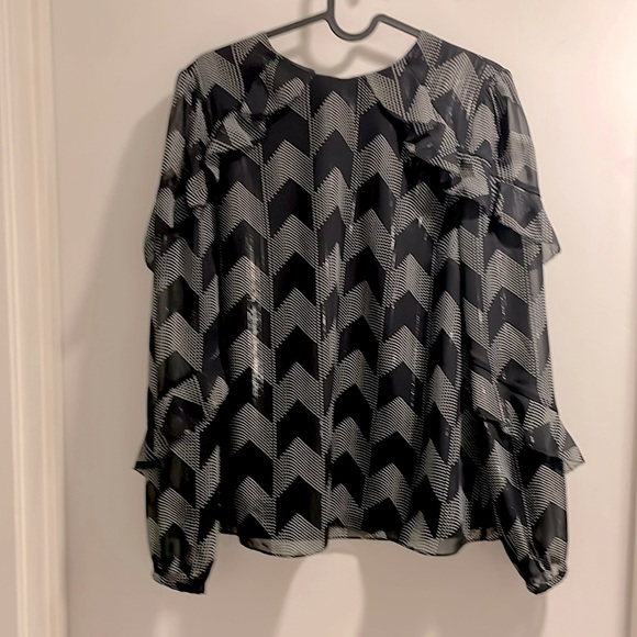 Ted Baker chevron blouse in perfect condition - Picture 1 of 3